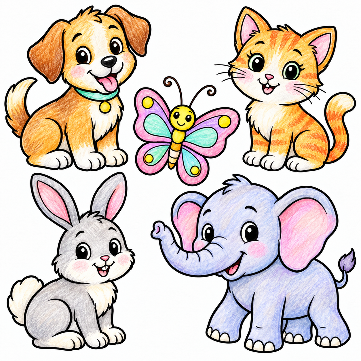Placeholder for cat coloring pages