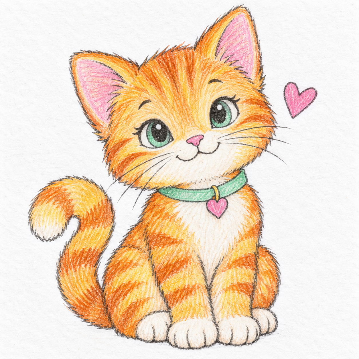 Placeholder for a printable cat coloring page