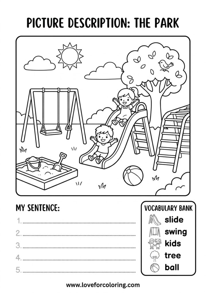 Garden worksheet