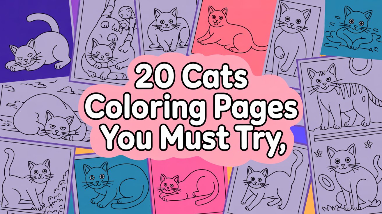 Cats coloring Pages