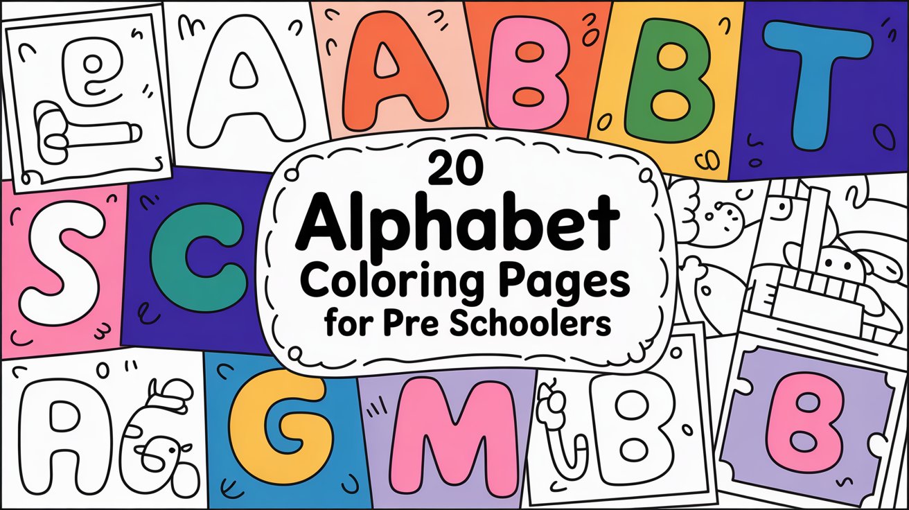 Alphabet Coloring Pages