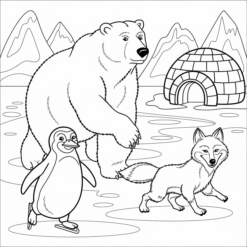 baby jungle animals coloring pages