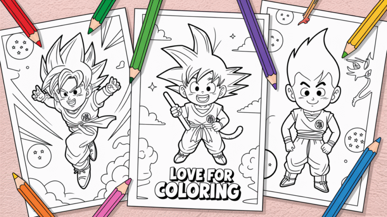 Dragon Ball Z Coloring Pages