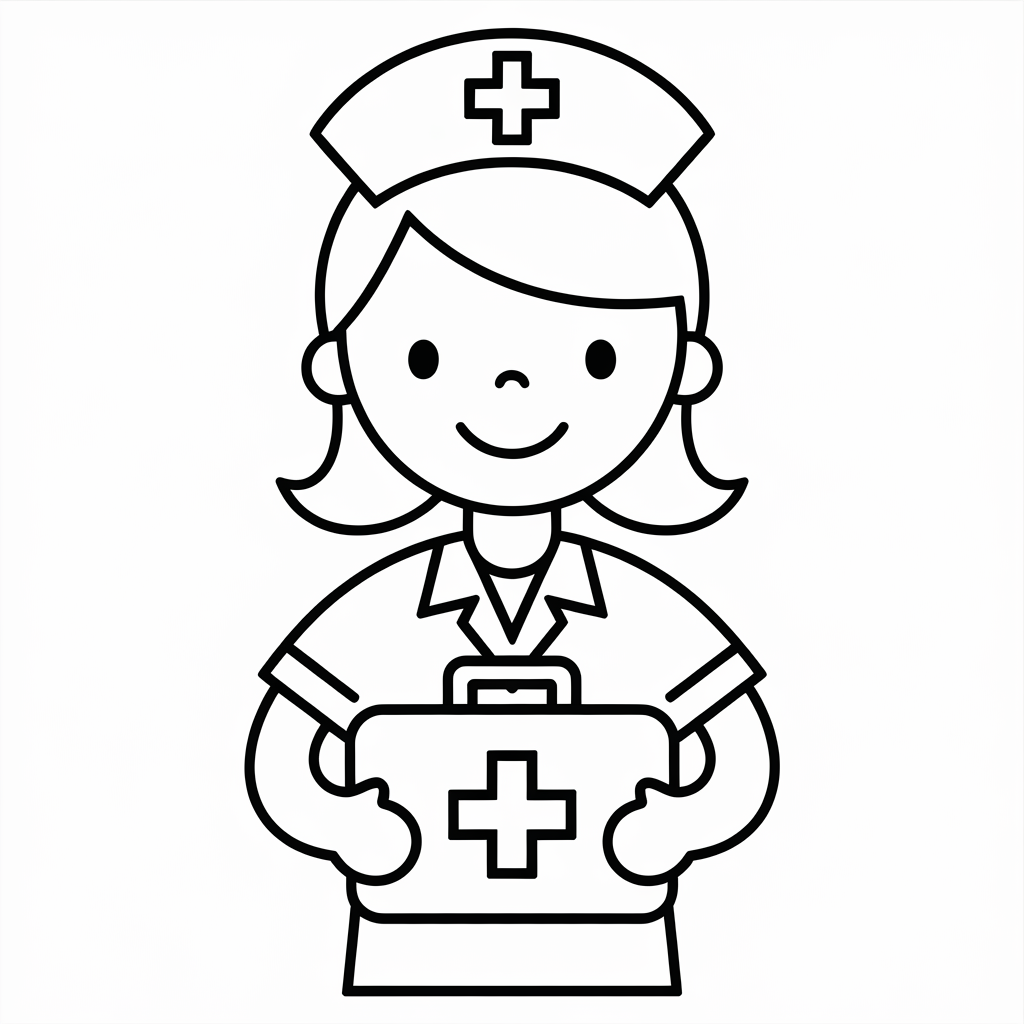 Printable N Coloring Page