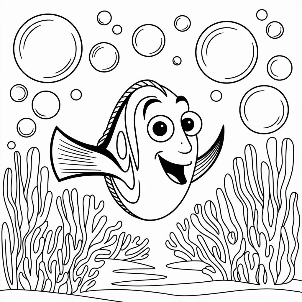 Dory and Bubbles