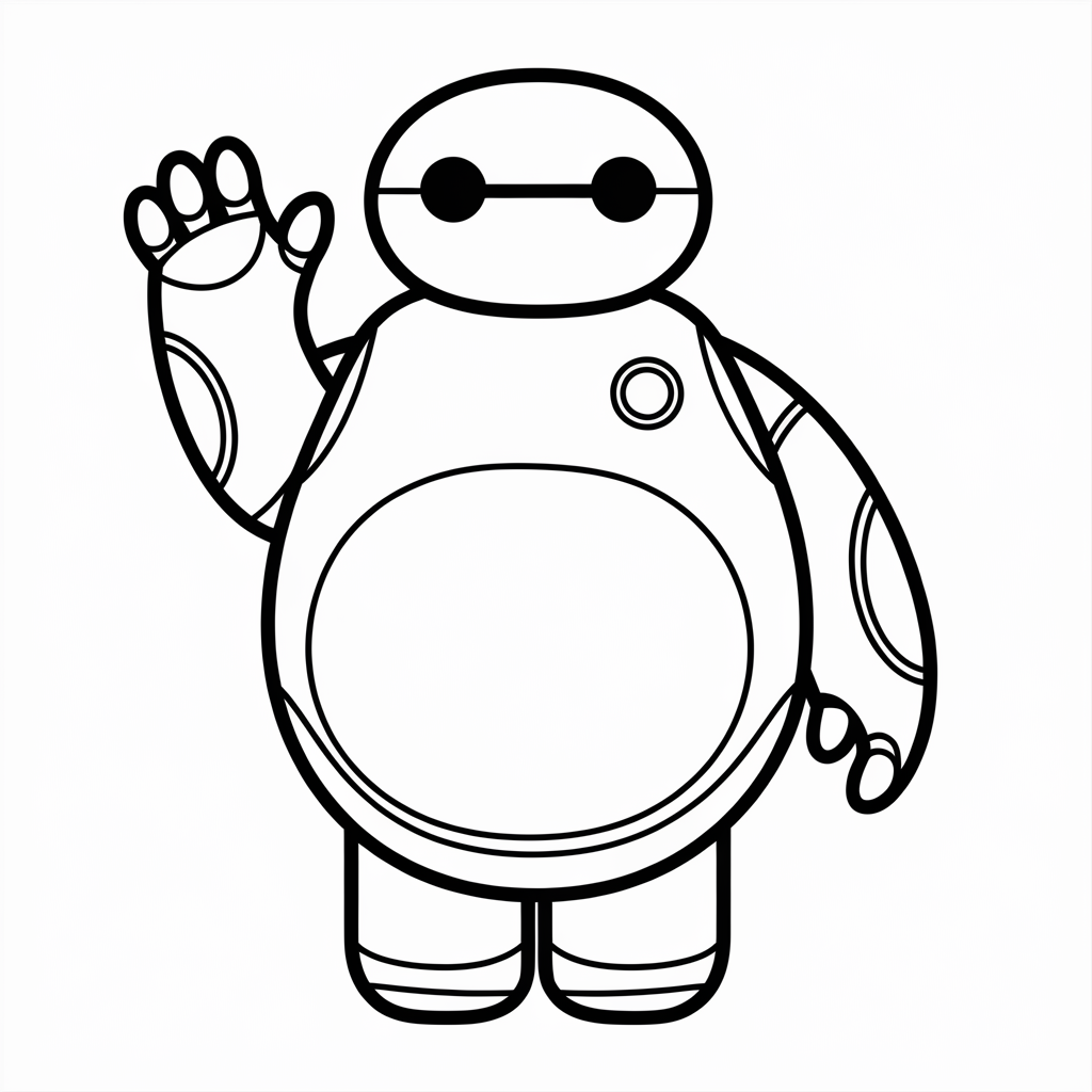 Baymax Waving 