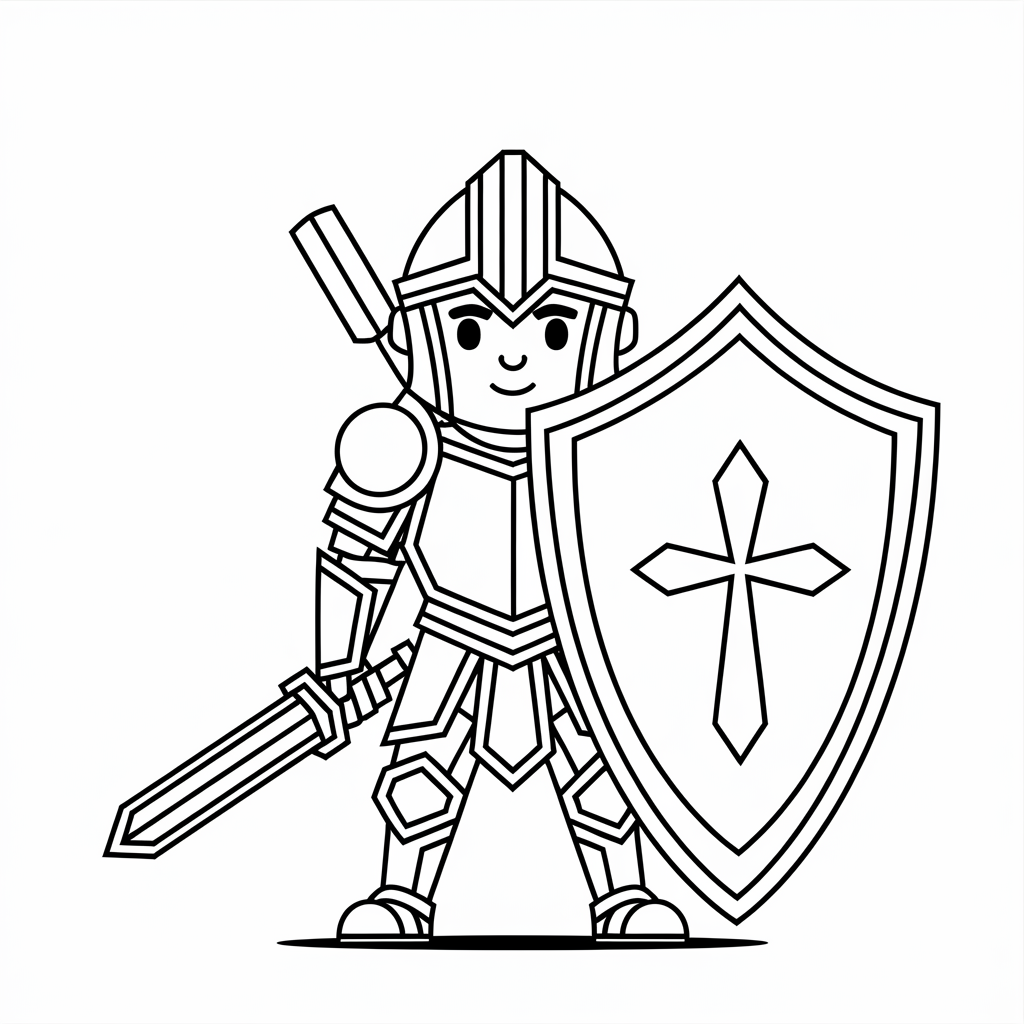 Paladin With Holy Shield