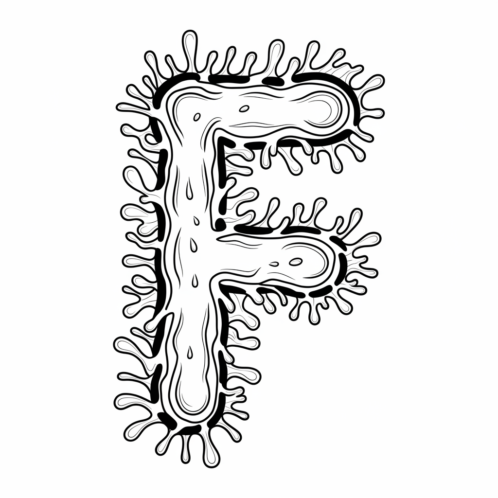 Water Fun F Coloring Pages 