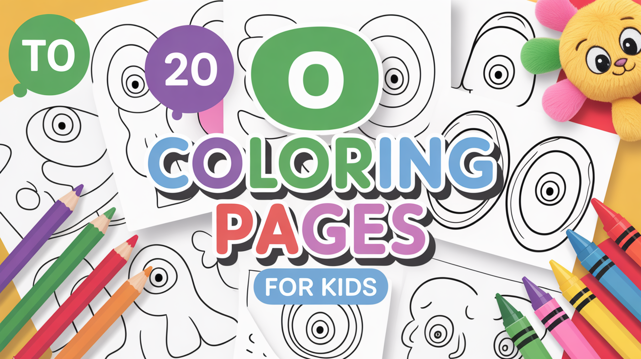 o coloring paGES