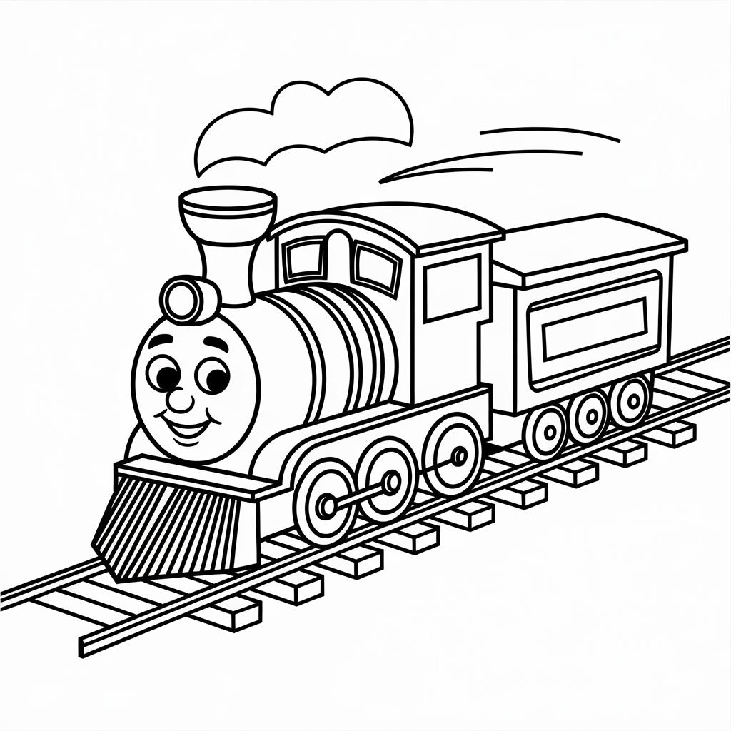 Easy Taxi T Coloring Page for Preschool Children