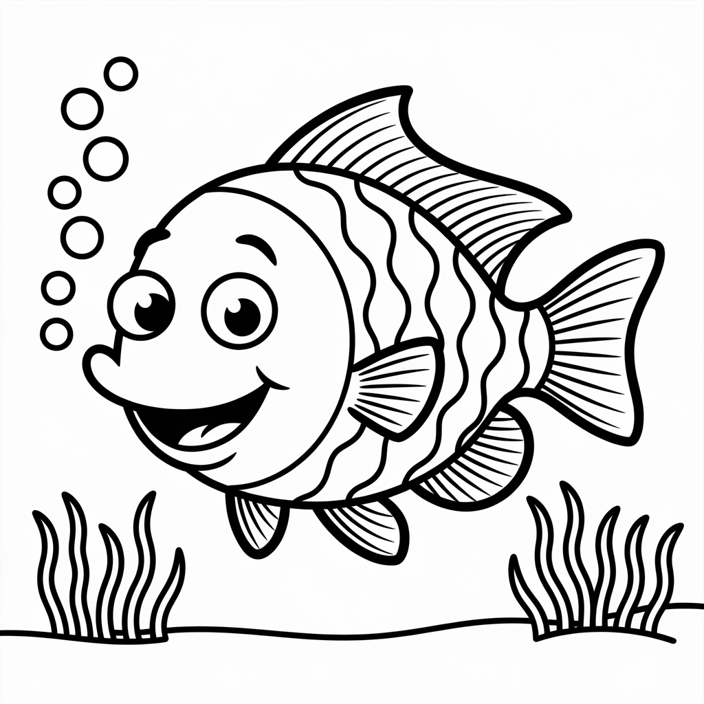 Flounder Swimming