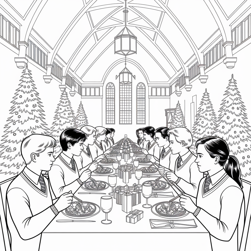 A Christmas Carol Coloring Page