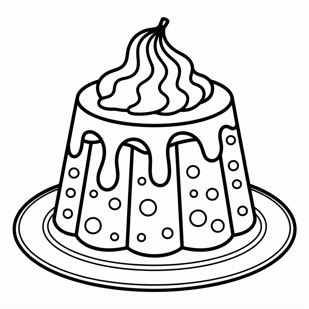 J is for Jelly Coloring pages