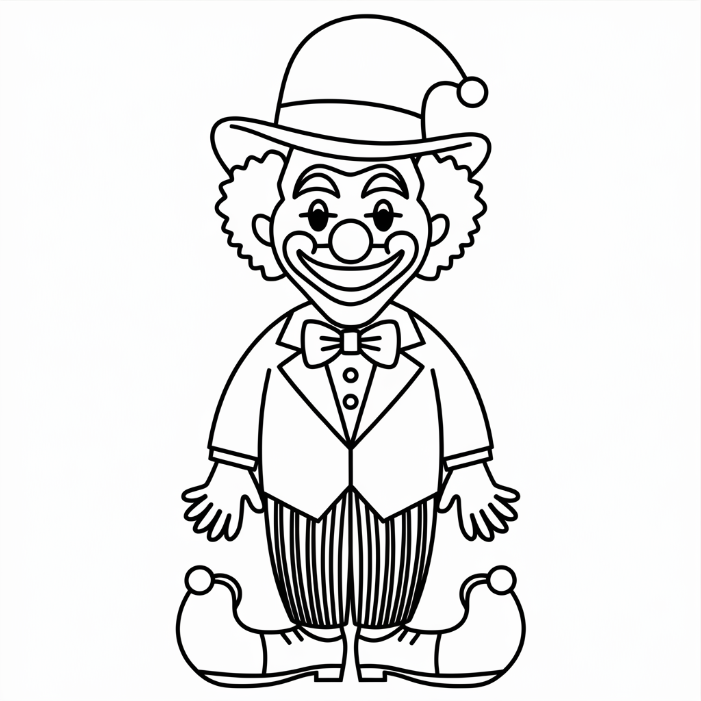 J is for Joker Coloring Pages