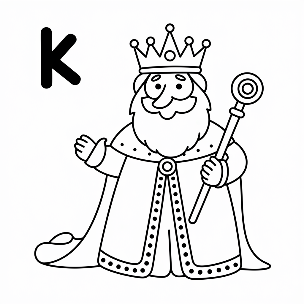 Royal King Cartoon