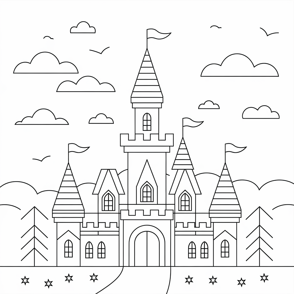 Fairytale Kingdom Castle