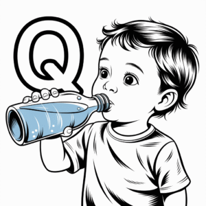 Q Coloring Pages – Free Printable Alphabet Worksheets for Kids - Love ...
