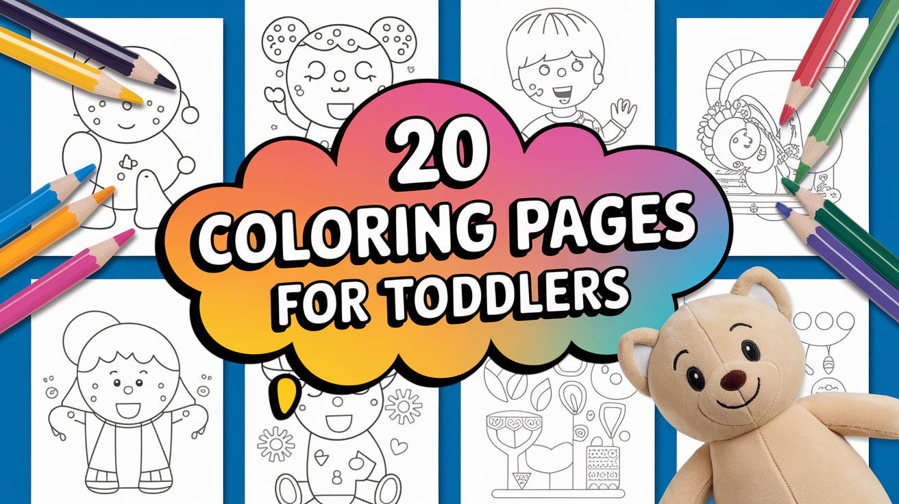 coloring pages for toddlers