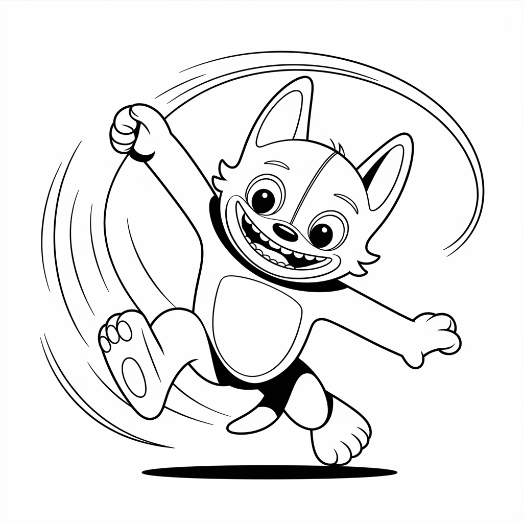 Toothless Chasing His Tail