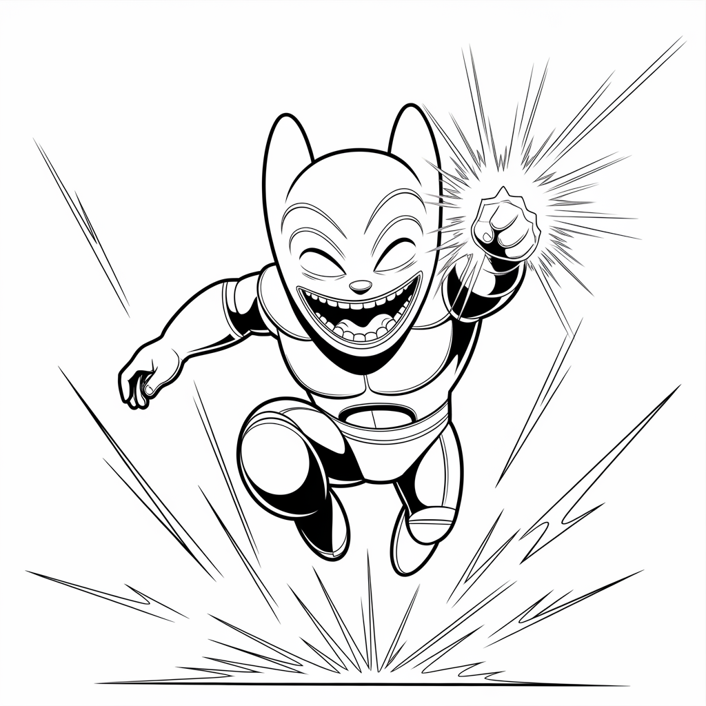 Toothless Firing a Plasma Blast