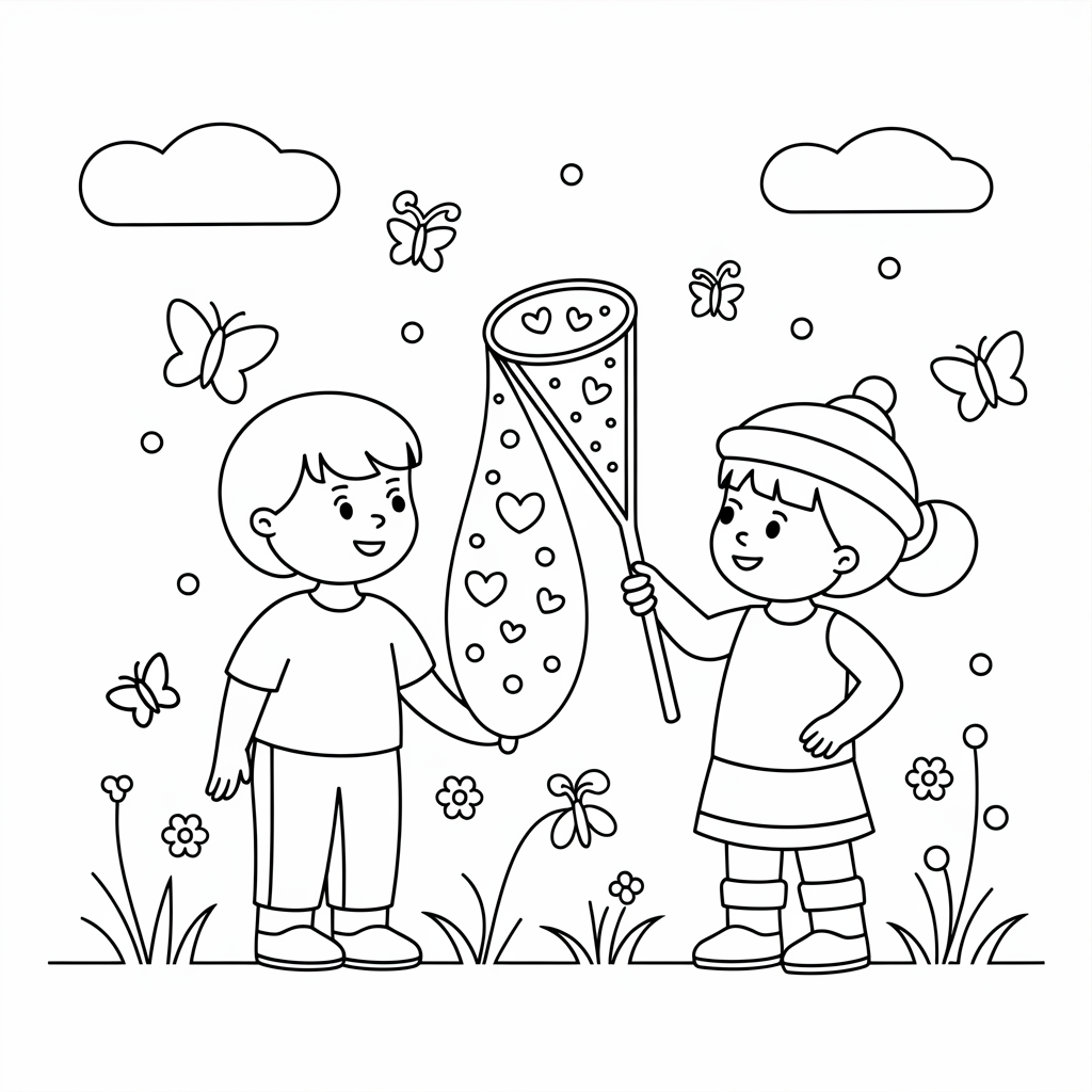 N for Net Coloring Pages