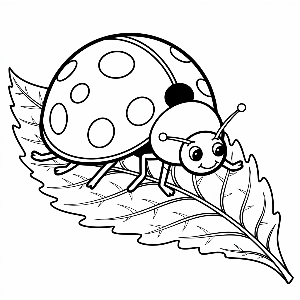 Ladybug Coloring Pages