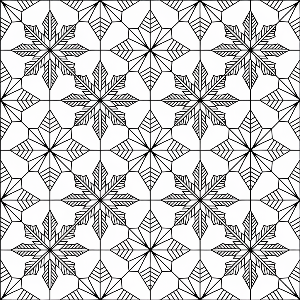 Intricate Christmas Coloring Pages for Adults to Download and Print