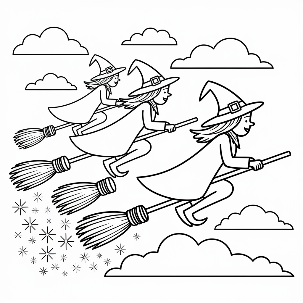 Magical Broomstick Race