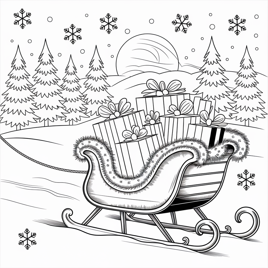 Sleigh with Presents