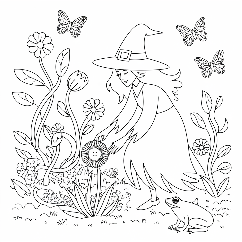 Magical Garden Witch