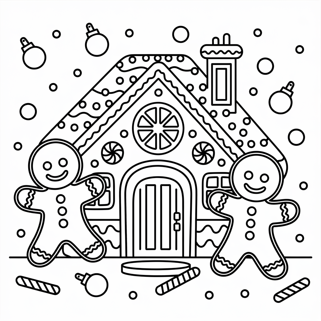 Gingerbread Family Decorating