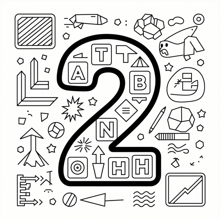 Number 2 Coloring Pages Fun Printable Worksheets For Kids Love For Number 2 Coloring Pages Fun Printable Worksheets For Kids Love For