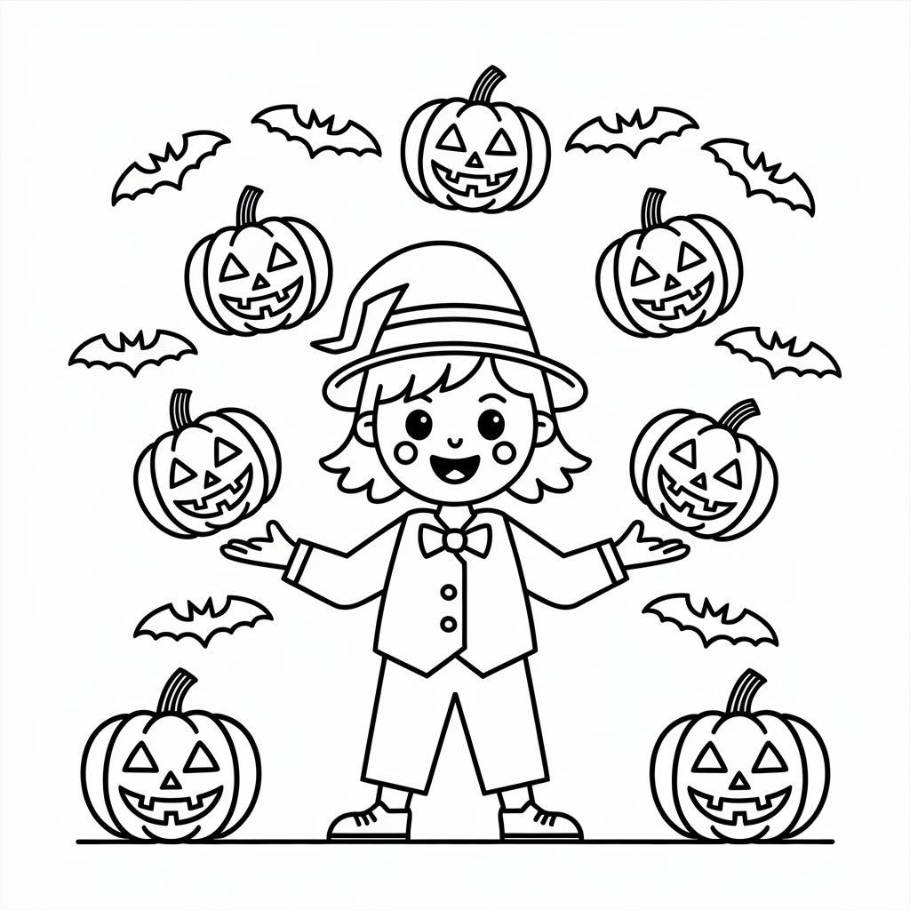 Cartoon Beetlejuice Halloween Coloring Pages Printable