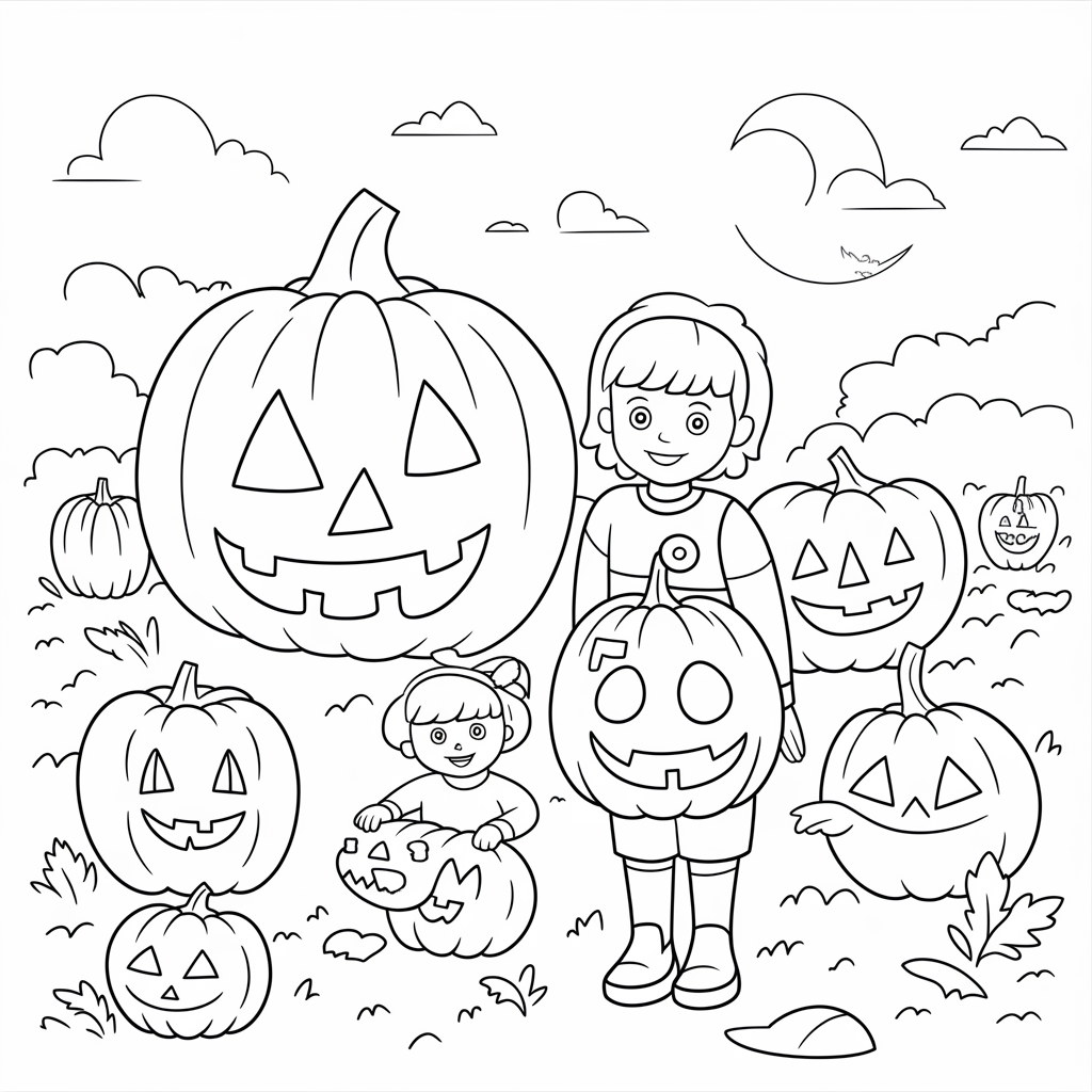 Great Pumpkin Patch Peanuts Halloween Coloring Pages Free