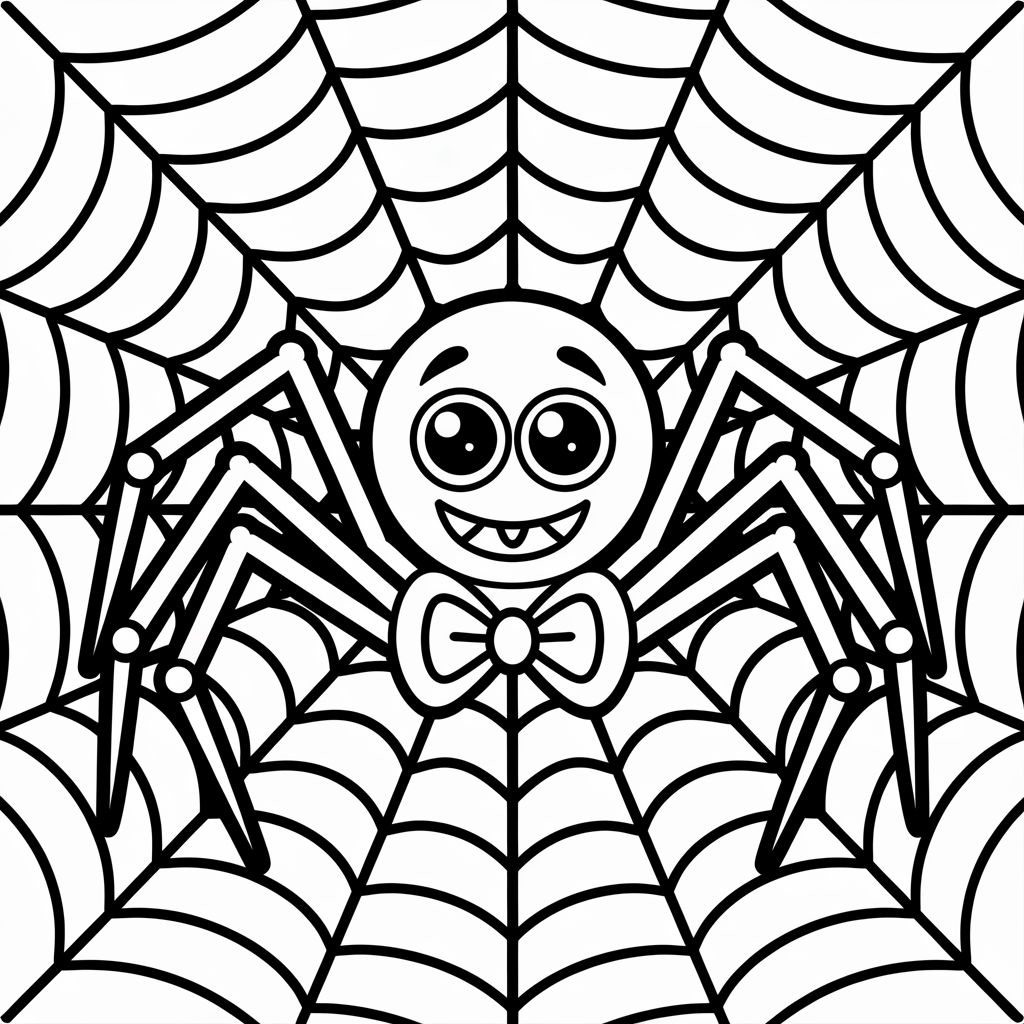 Spider with Bow Tie