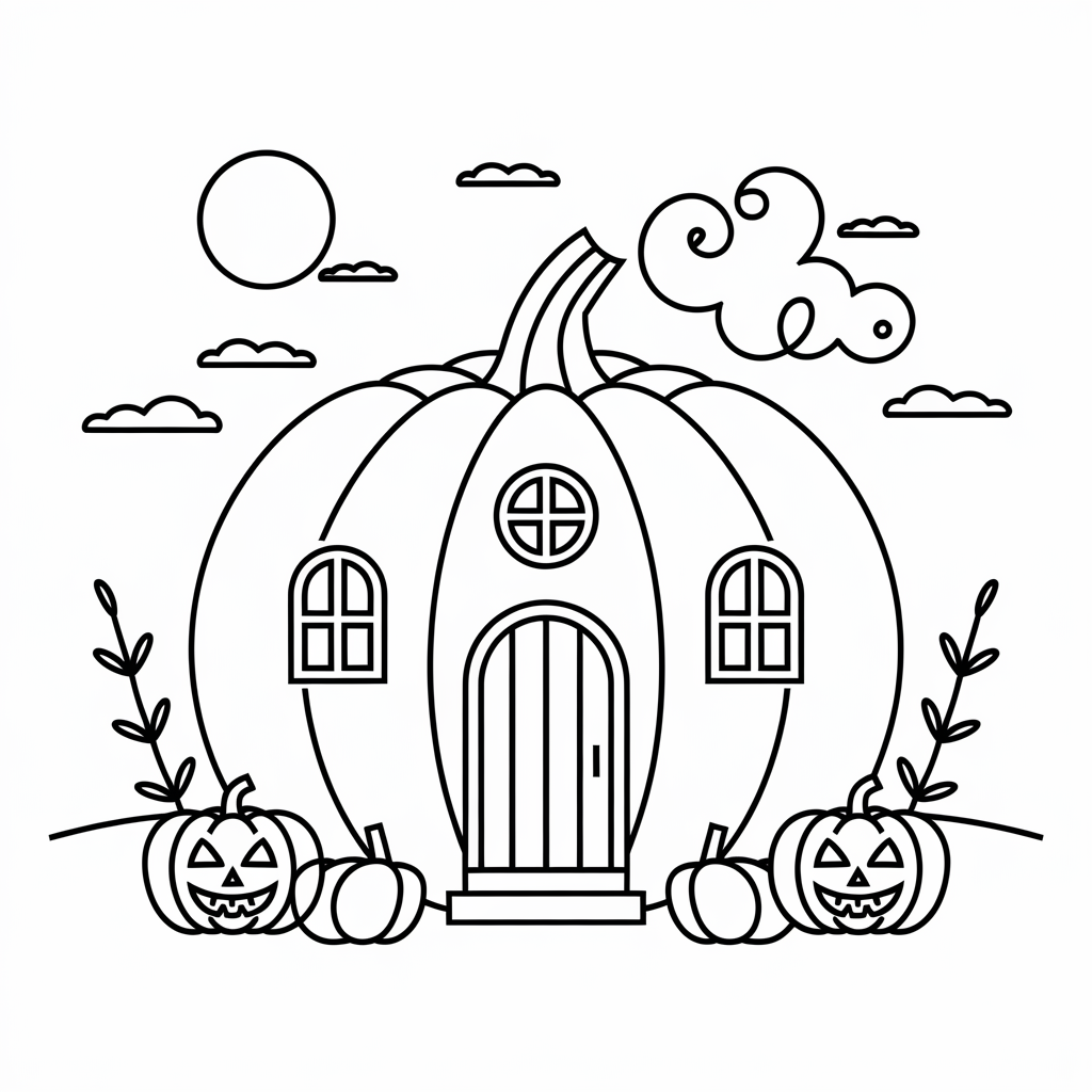 Happy Pumpkin House