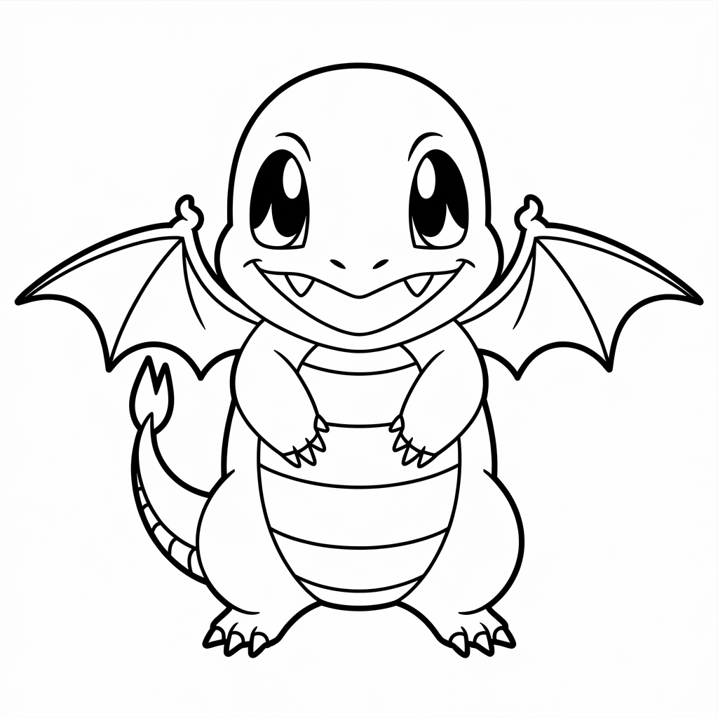 Cute Charmander Pumpkin Dragon
