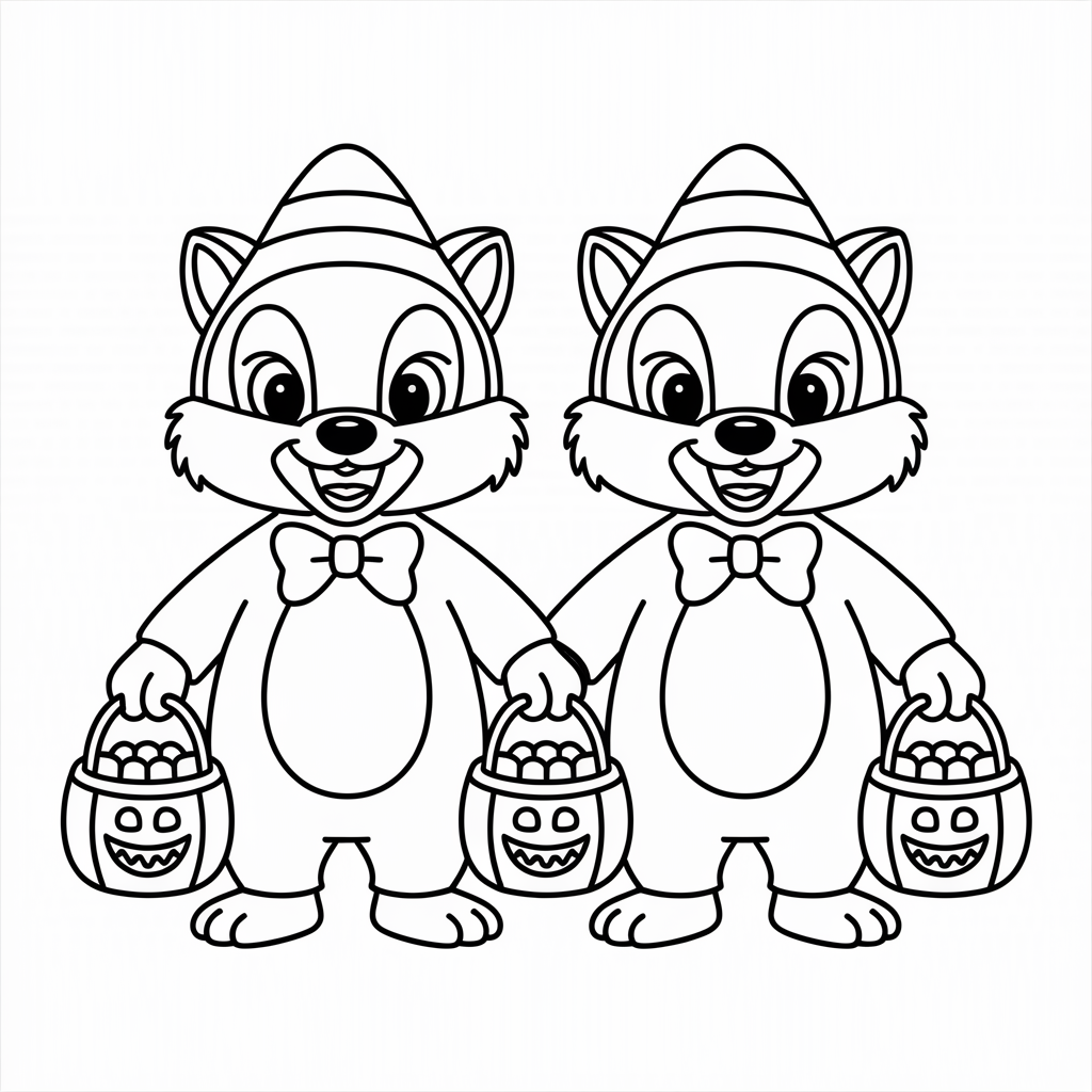 Printable Disney Halloween Coloring Pages 