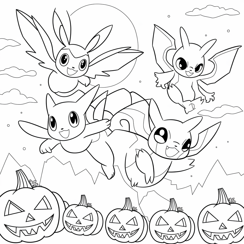 Legendary Pokémon Halloween Night