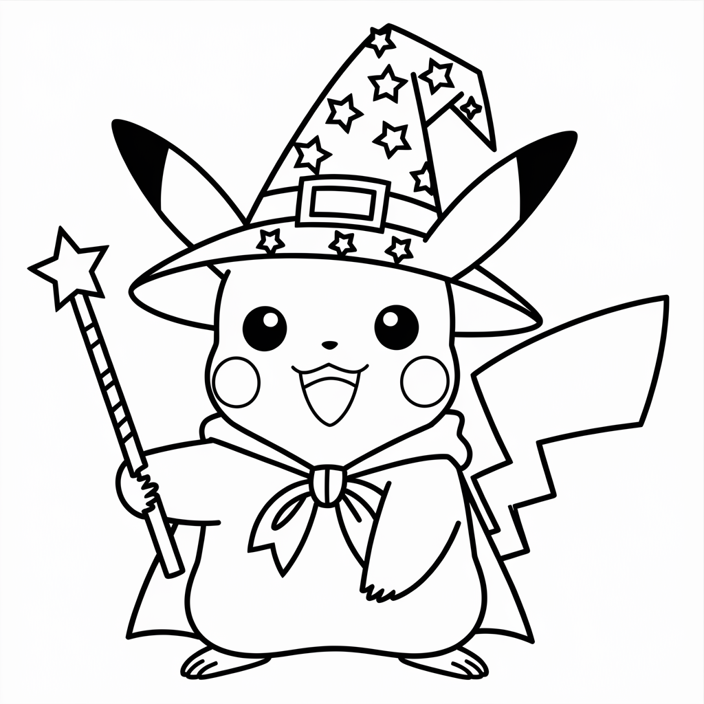 Wizard Pikachu