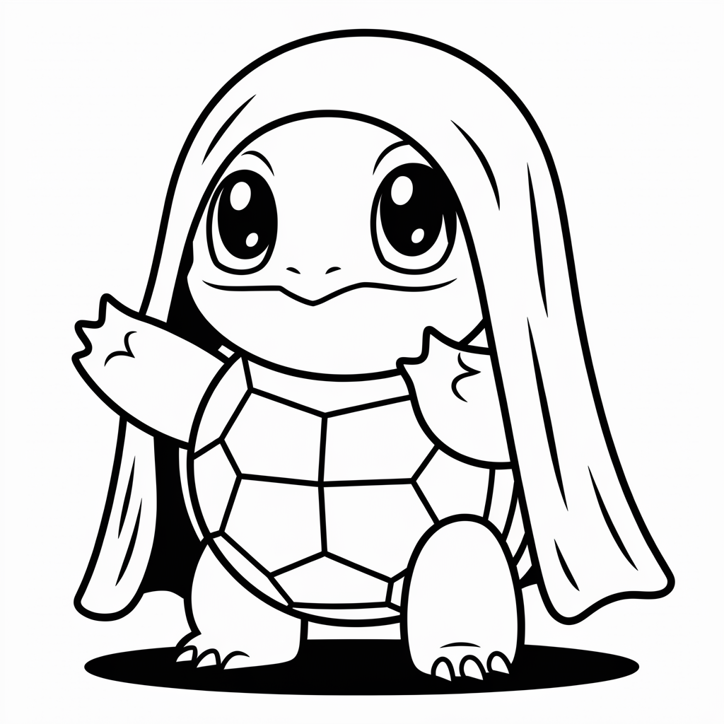 Squirtle Ghost Costume