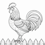 20 Rooster coloring pages |Free Printables for Kids & Adults - Love For ...