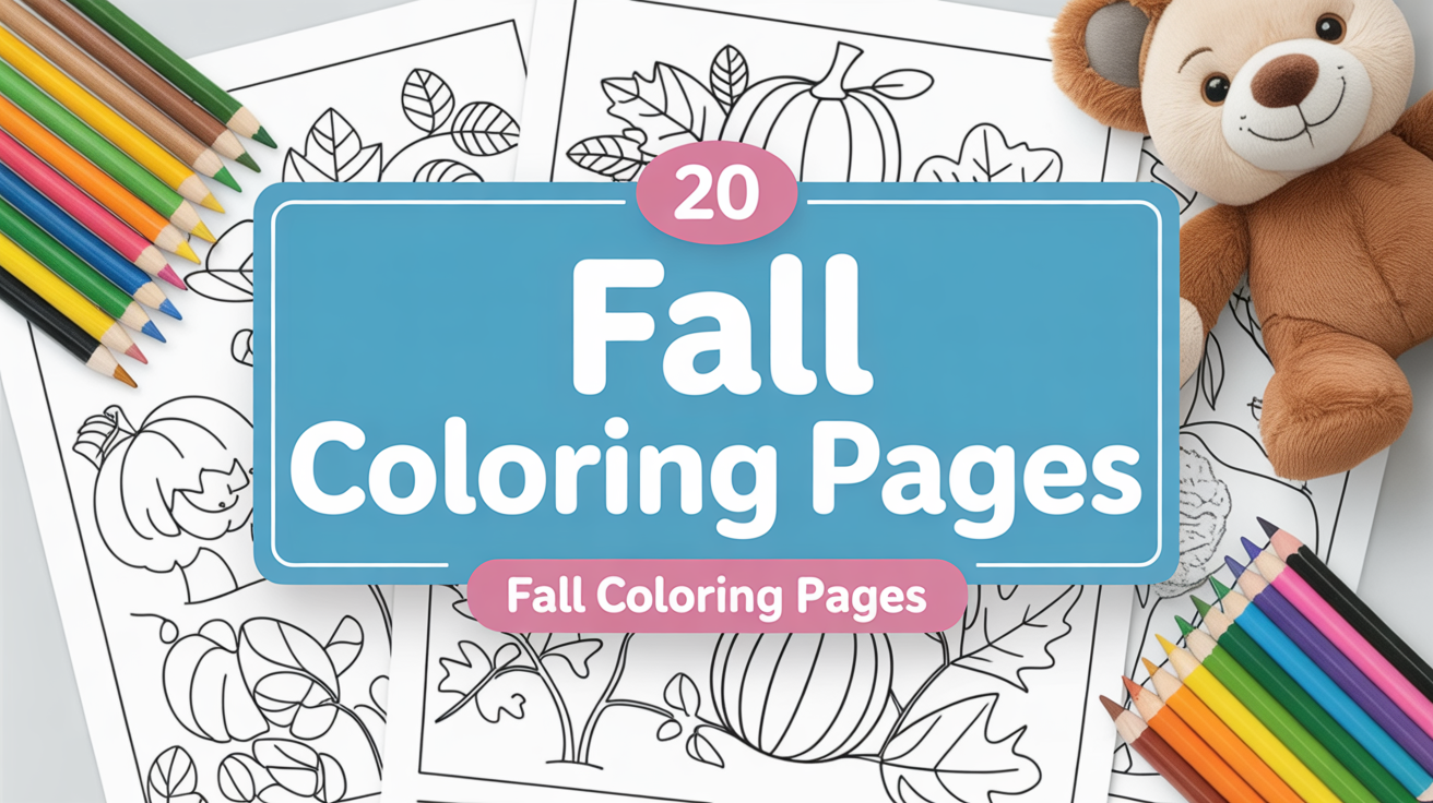 fall coloring pages