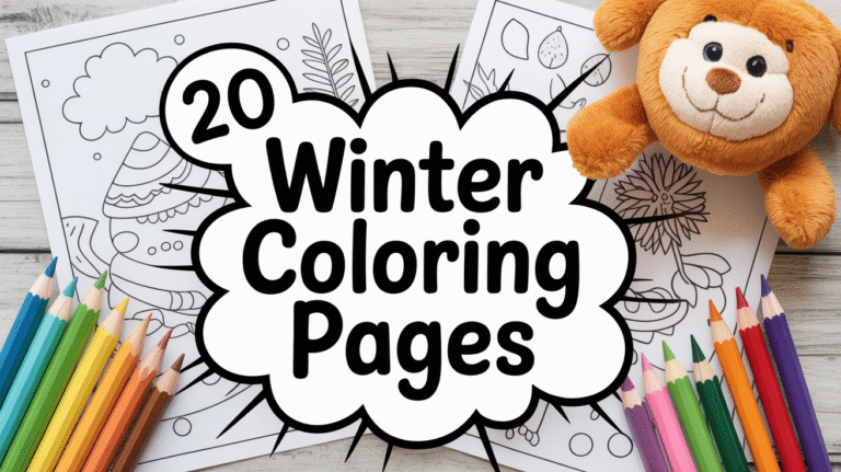 wintercoloring pages