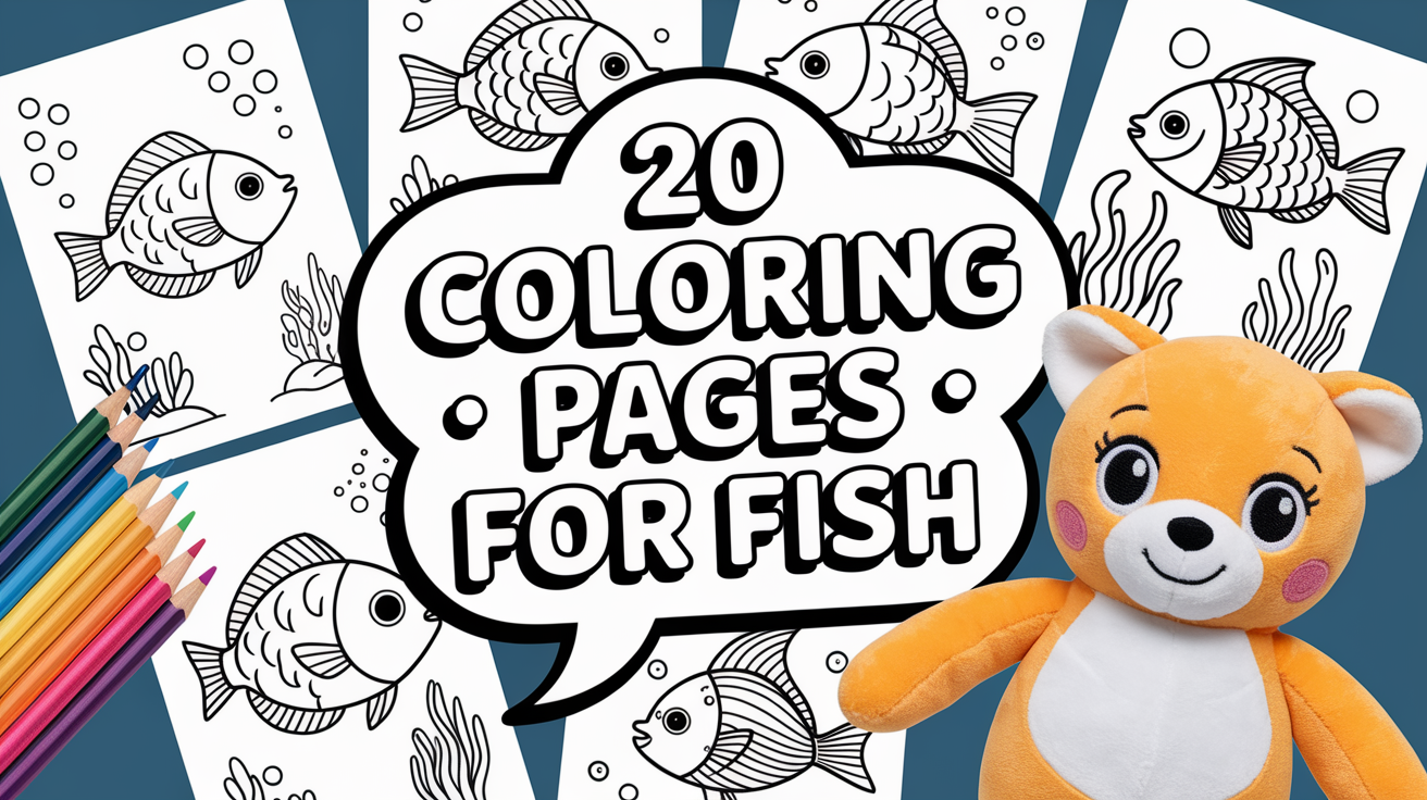 coloring pages for fish