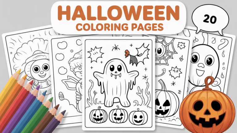halloween coloring pages