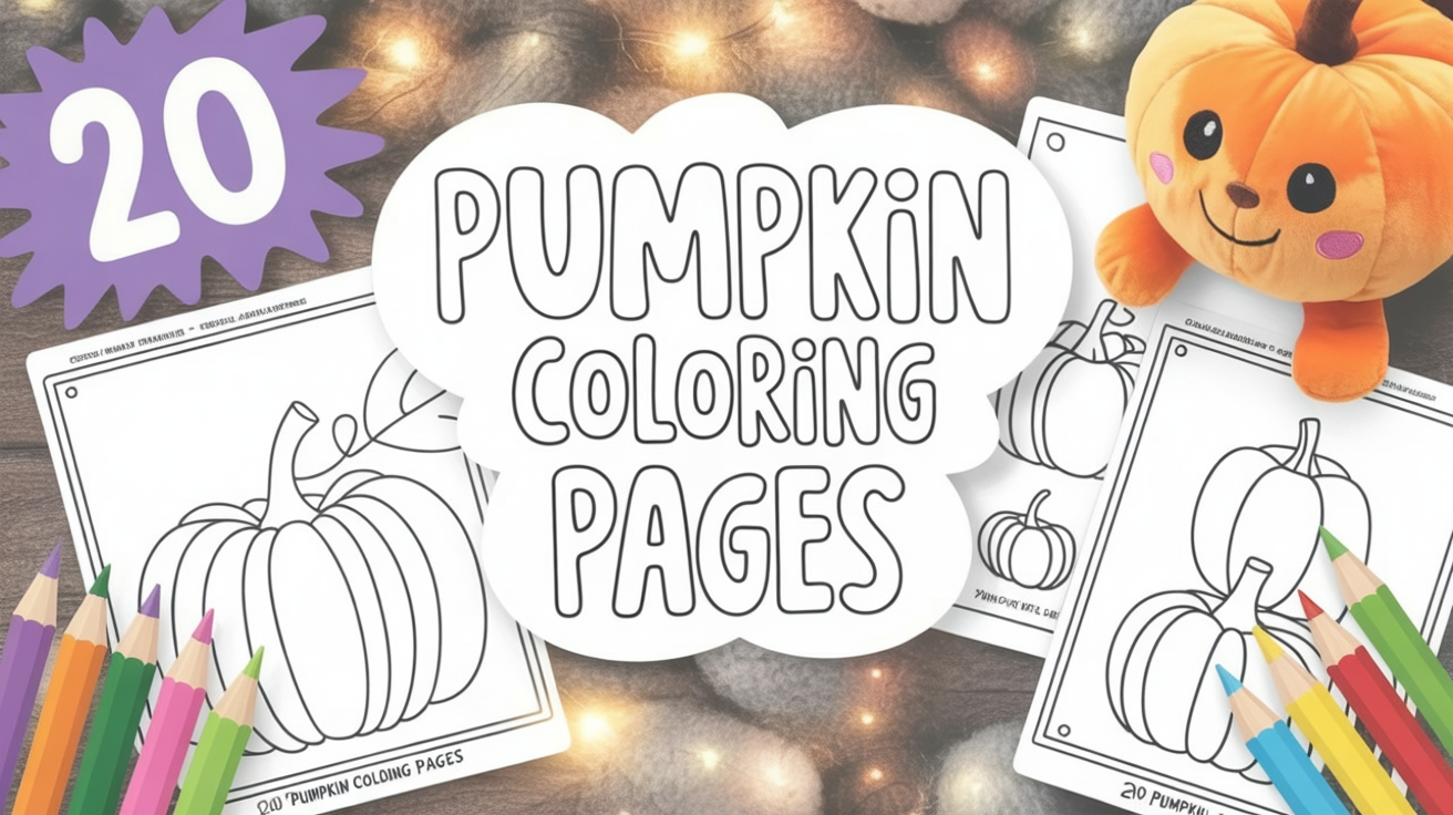 pumpkin coloring pages