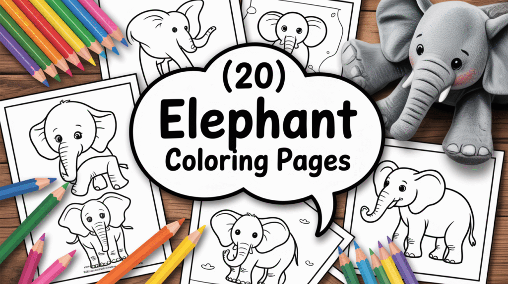 Color The Elephant Using Code Examples Elephant coloring pages - Love For Coloring