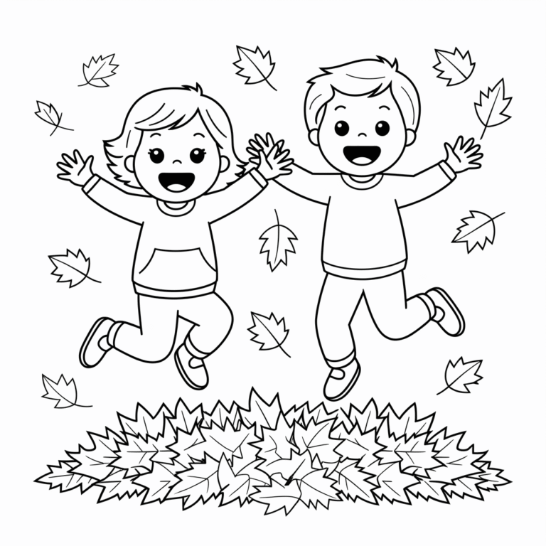 20 Autumn Coloring Pages – Free Fall Printables for All Ages - Love For ...