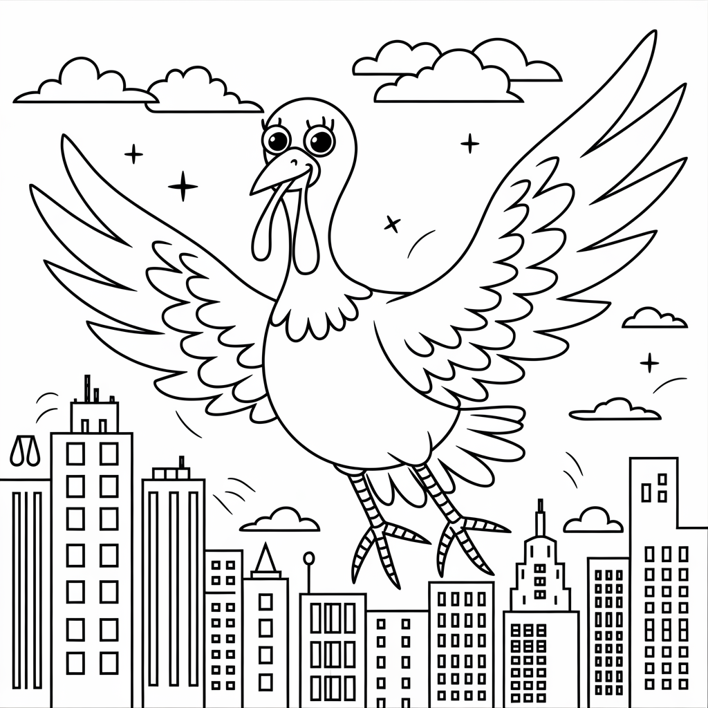 Turkey’s Flight Over the City